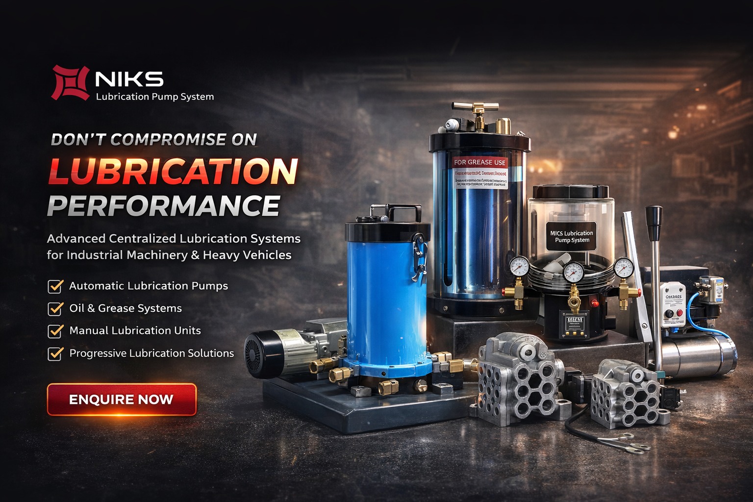 Industrial lubrication system